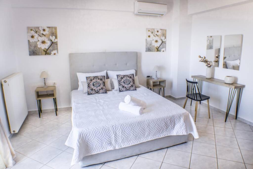 Villa Ventus, 40Sqm Private Pool & Hot Tub! Roussospítion 外观 照片
