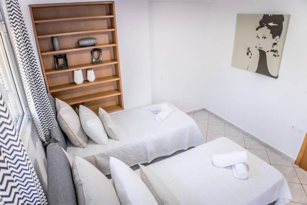 Villa Ventus, 40Sqm Private Pool & Hot Tub! Roussospítion 外观 照片